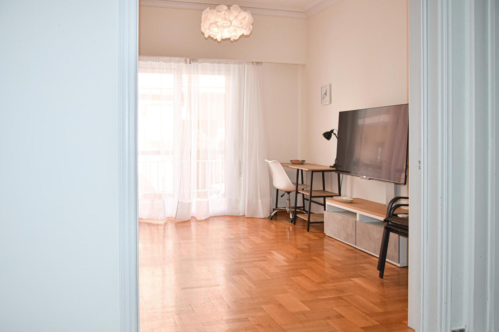 Spacious Modern Apartment In Pagkrati Athén Kültér fotó